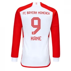 FC Bayern München Harry Kane #9 Fodboldtrøjer 2023-24 Hjemmebanetrøje Mænd Lange Ærmer
