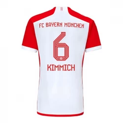 FC Bayern München Joshua Kimmich #6 Fodboldtrøjer 2023-24 Hjemmebanetrøje Mænd