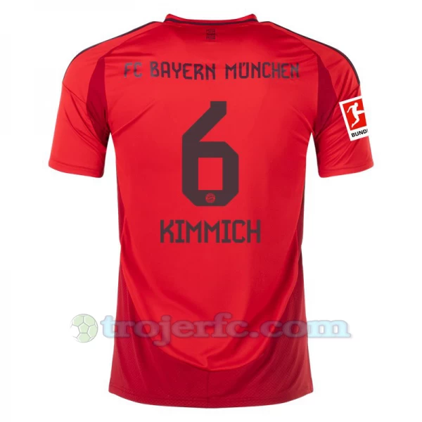 FC Bayern München Joshua Kimmich #6 Fodboldtrøjer 2024-25 Hjemmebanetrøje Mænd