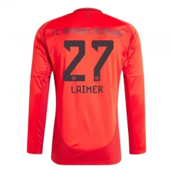 FC Bayern München Laimer #27 Fodboldtrøjer 2024-25 Hjemmebanetrøje Mænd Lange Ærmer