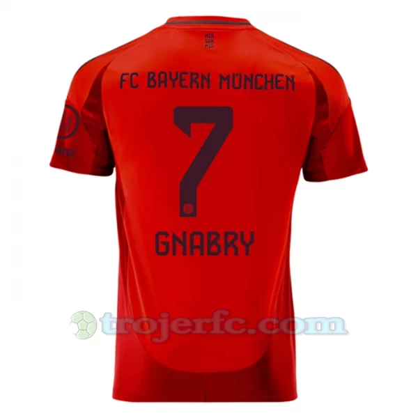 FC Bayern München Serge Gnabry #7 Fodboldtrøjer 2024-25 Hjemmebanetrøje Mænd