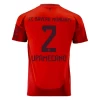 FC Bayern München Upamecano #2 Fodboldtrøjer 2024-25 Hjemmebanetrøje Mænd