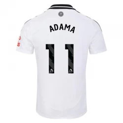 Fulham FC Adama #11 Fodboldtrøjer 2024-25 Hjemmebanetrøje Mænd