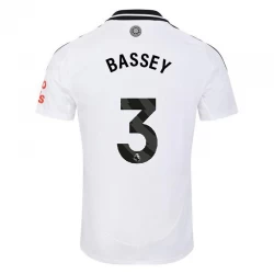 Fulham FC Bassey #3 Fodboldtrøjer 2024-25 Hjemmebanetrøje Mænd