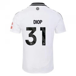 Fulham FC Diop #31 Fodboldtrøjer 2024-25 Hjemmebanetrøje Mænd