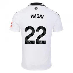 Fulham FC Iwobi #22 Fodboldtrøjer 2024-25 Hjemmebanetrøje Mænd