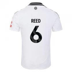 Fulham FC Reed #6 Fodboldtrøjer 2024-25 Hjemmebanetrøje Mænd