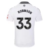 Fulham FC Robinson #33 Fodboldtrøjer 2024-25 Hjemmebanetrøje Mænd