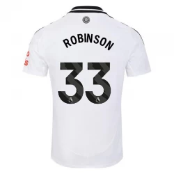 Fulham FC Robinson #33 Fodboldtrøjer 2024-25 Hjemmebanetrøje Mænd