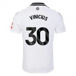 Fulham FC Vinicius #30 Fodboldtrøjer 2024-25 Hjemmebanetrøje Mænd