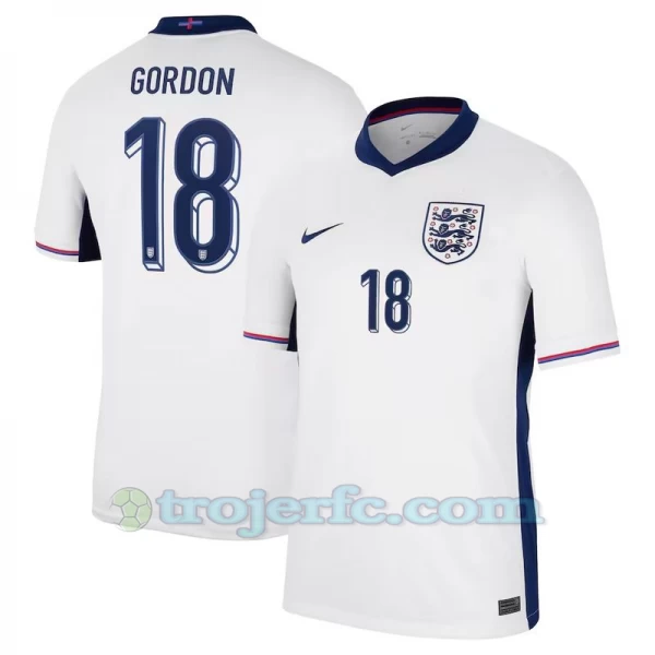Gordon #18 England Fodboldtrøjer EM 2024 Hjemmebanetrøje Mænd