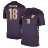 Gordon #18 England Fodboldtrøjer EM 2024 Udebanetrøje Mænd