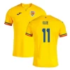 Ilie #11 Rumænien Fodboldtrøjer EM 2024 Hjemmebanetrøje Mænd