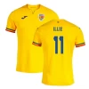 Illie #11 Rumænien Fodboldtrøjer EM 2024 Hjemmebanetrøje Mænd