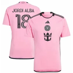 Inter Miami CF Jordi Alba #18 Fodboldtrøjer 2024-25 Hjemmebanetrøje Mænd
