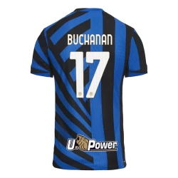 Inter Milan Buchanan #17 Fodboldtrøjer 2024-25 Hjemmebanetrøje Mænd