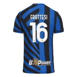 Inter Milan Frattesi #16 Fodboldtrøjer 2024-25 Hjemmebanetrøje Mænd