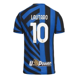 Inter Milan Lautaro Martínez #10 Fodboldtrøjer 2024-25 Hjemmebanetrøje Mænd