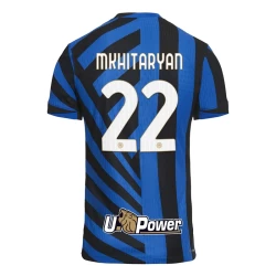 Inter Milan Mkhitaryan #22 Fodboldtrøjer 2024-25 Hjemmebanetrøje Mænd