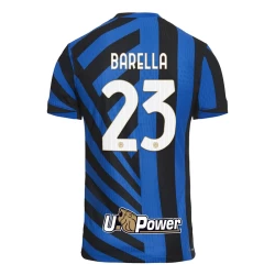 Inter Milan Nicolò Barella #23 Fodboldtrøjer 2024-25 Hjemmebanetrøje Mænd