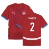 Ivanovic #2 Serbien Fodboldtrøjer EM 2024 Hjemmebanetrøje Mænd