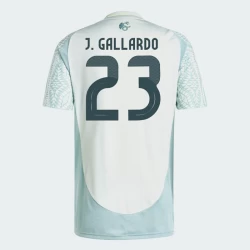 J. Gallardo #23 Mexico Fodboldtrøjer Copa America 2024 Udebanetrøje Mænd