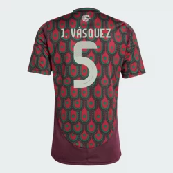 J. Vasquez #5 Mexico Fodboldtrøjer Copa America 2024 Hjemmebanetrøje Mænd