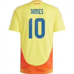 James Rodríguez #10 Colombia Fodboldtrøjer Copa America 2024 Hjemmebanetrøje Mænd