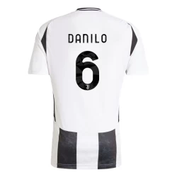 Juventus FC Danilo #6 Fodboldtrøjer 2024-25 Hjemmebanetrøje Mænd