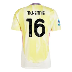 Juventus FC Fodboldtrøjer 2024-25 Mckennie #16 Udebanetrøje Mænd