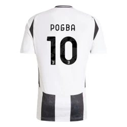 Juventus FC Paul Pogba #10 Fodboldtrøjer 2024-25 Hjemmebanetrøje Mænd