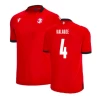 Kaladze #4 Georgia Fodboldtrøjer EM 2024 Tredjetrøje Mænd