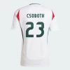 Kevin Csoboth #23 Ungarn Fodboldtrøjer EM 2024 Udebanetrøje Mænd