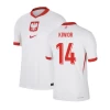 Kiwior #14 Polen Fodboldtrøjer EM 2024 Hjemmebanetrøje Mænd
