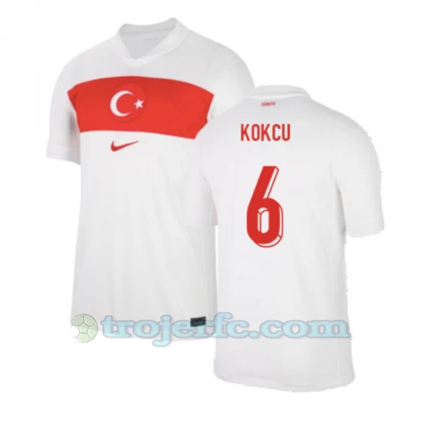 Kokcu #6 Tyrkiet Fodboldtrøjer EM 2024 Hjemmebanetrøje Mænd