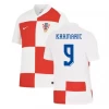 Kramaric #9 Kroatien Fodboldtrøjer EM 2024 Hjemmebanetrøje Mænd