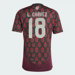 L. Chavez #18 Mexico Fodboldtrøjer Copa America 2024 Hjemmebanetrøje Mænd