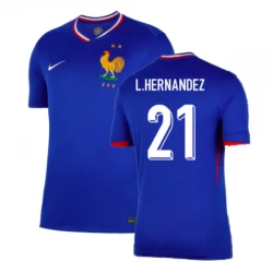 L. Hernandez #21 Frankrig Fodboldtrøjer EM 2024 Hjemmebanetrøje Mænd