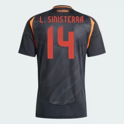 L. Sinisterra #14 Colombia Fodboldtrøjer Copa America 2024 Udebanetrøje Mænd