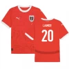 Laimer #20 Østrig Fodboldtrøjer EM 2024 Hjemmebanetrøje Mænd