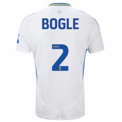 Leeds United Bogle #2 Fodboldtrøjer 2024-25 Hjemmebanetrøje Mænd