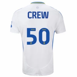 Leeds United Crew #50 Fodboldtrøjer 2024-25 Hjemmebanetrøje Mænd