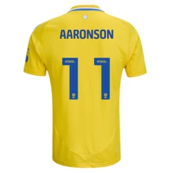 Leeds United Fodboldtrøjer 2024-25 Aaronson #11 Udebanetrøje Mænd