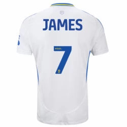 Leeds United James Rodríguez #7 Fodboldtrøjer 2024-25 Hjemmebanetrøje Mænd