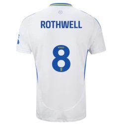 Leeds United Rothwell #8 Fodboldtrøjer 2024-25 Hjemmebanetrøje Mænd