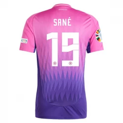 Leroy Sané #19 Tyskland Fodboldtrøjer EM 2024 Udebanetrøje Mænd