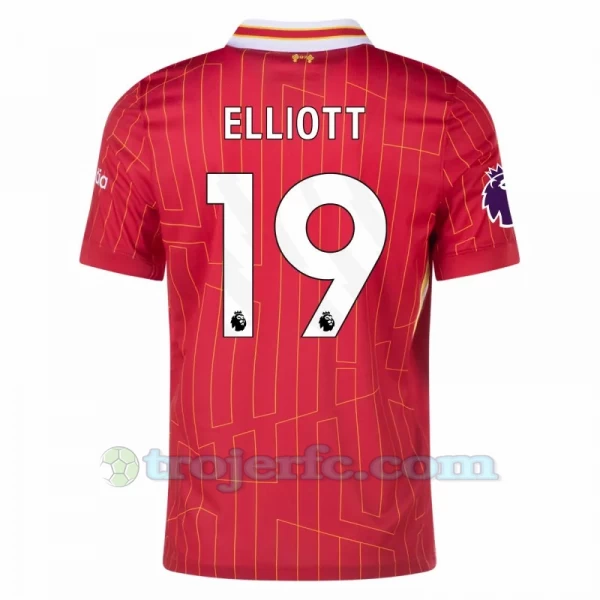 Liverpool FC Elliott #19 Fodboldtrøjer 2024-25 Hjemmebanetrøje Mænd