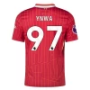 Liverpool FC Ynwa #97 Fodboldtrøjer 2024-25 Hjemmebanetrøje Mænd