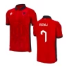 Manaj #7 Albania Fodboldtrøjer EM 2024 Hjemmebanetrøje Mænd