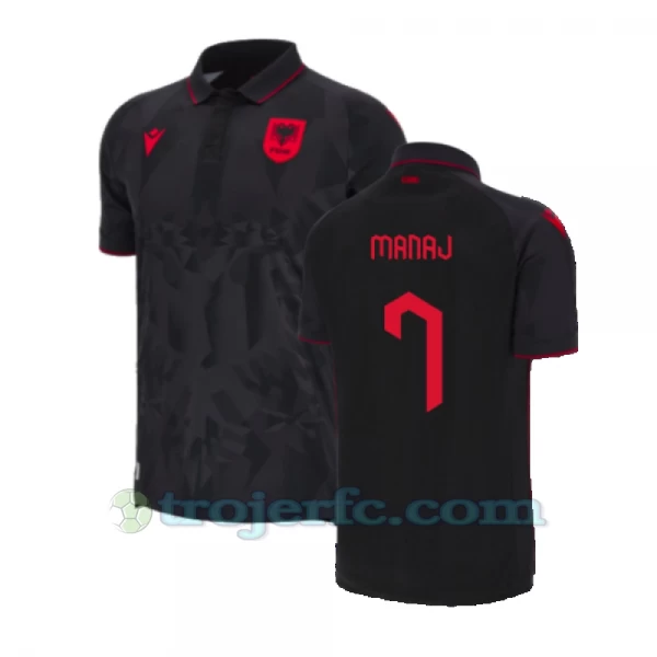 Manaj #7 Albania Fodboldtrøjer EM 2024 Tredjetrøje Mænd